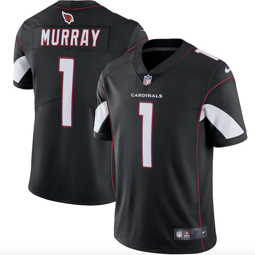 Arizona Cardinals Kyler Murray Nike Black Vapor Limited Jersey for Men product image 1, provided for visual reference and