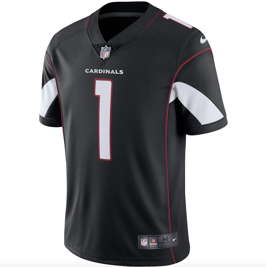 Arizona Cardinals Kyler Murray Nike Black Vapor Limited Jersey for Men product image 2, provided for visual reference and
