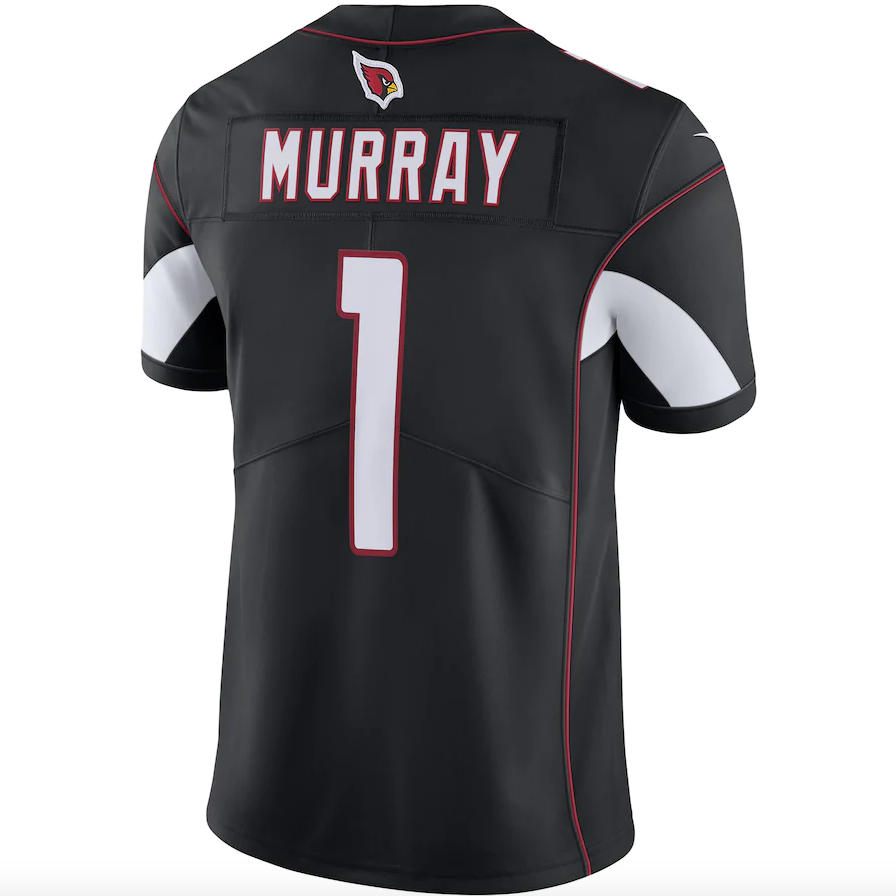 Arizona Cardinals Kyler Murray Nike Black Vapor Limited Jersey for Men product image 3, provided for visual reference and