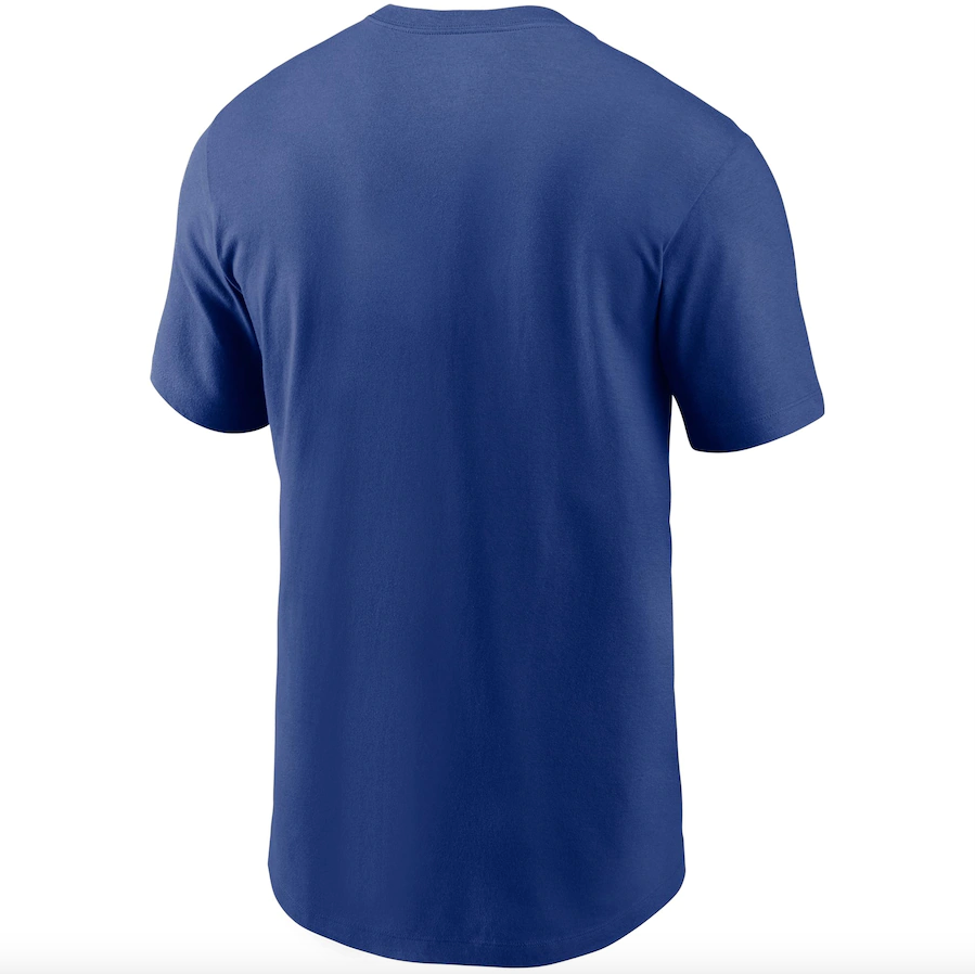 Los Angeles Dodgers Nike Royal Color Bar T-Shirt for Men product image 3, provided for visual reference and product detail