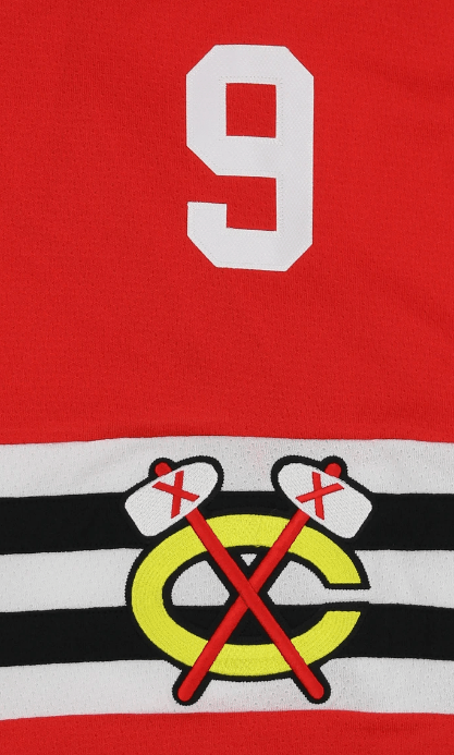 CCM Bobby Hull Chicago Blackhawks Heroes of Hockey Throwback Jersey product image 2, provided for visual reference and