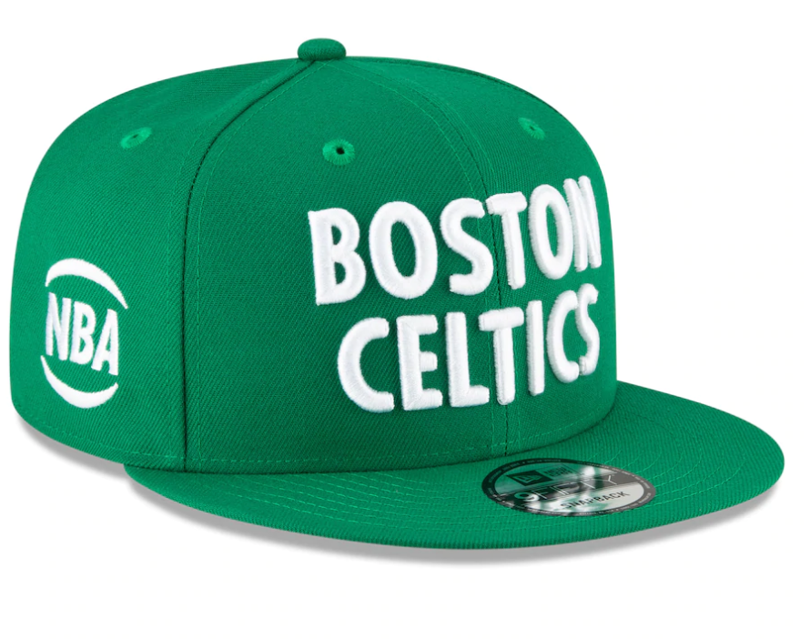 New Era Green Boston Celtics 2020/21 City Edition - Alternate 9FIFTY Snapback Adjustable Hat for Men product image 1,