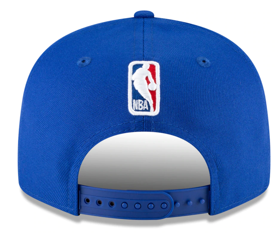 New Era Detroit Pistons Blue/Red 2020/21 City Edition Alternate 9FIFTY Snapback Adjustable Hat for Men product image 4,
