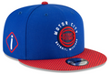 Detroit Pistons New Era Blue/Red 2020/21 City Edition Primary 9FIFTY Snapback Adjustable Hat for Men product image 1,