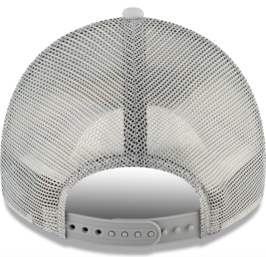 Kansas City Chiefs New Era Gray Super Bowl LV Bound Trucker 9TWENTY Snapback Adjustable Hat for Men product image 4,