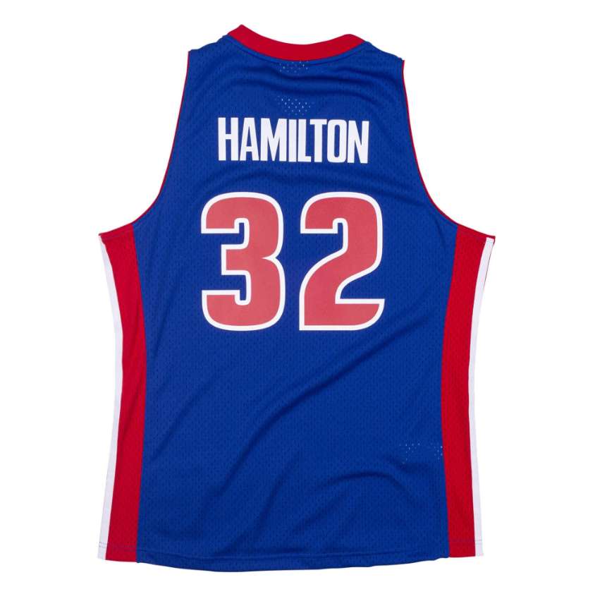 Detroit Pistons Richard "Rip" Hamilton 2003-04 Royal Mitchell & Ness NBA Men Hardwood Classic Swingman Jersey for Men