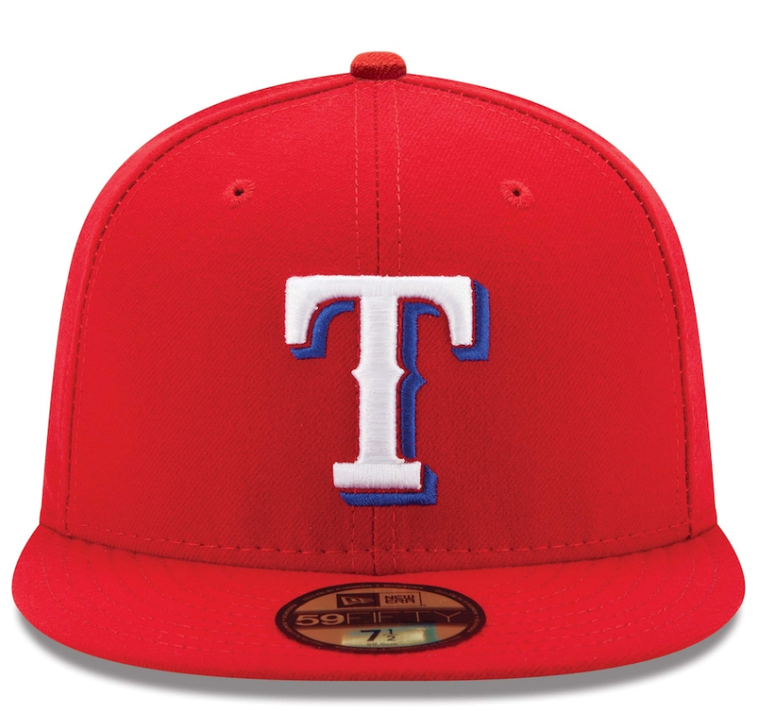 Texas Rangers New Era Red Alternate Authentic Collection On-Field 59FIFTY Fitted Hat for Men product image 2, provided for
