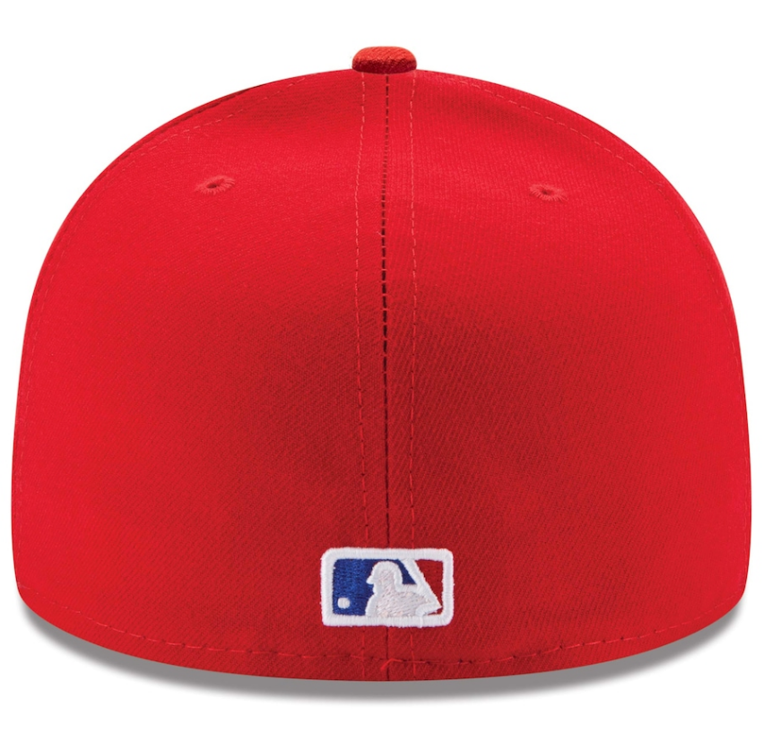 Texas Rangers New Era Red Alternate Authentic Collection On-Field 59FIFTY Fitted Hat for Men product image 4, provided for