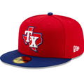 Texas Rangers New Era Red/Royal Alternate 3 Authentic Collection On Field 59FIFTY Fitted Hat for Men product image 1,
