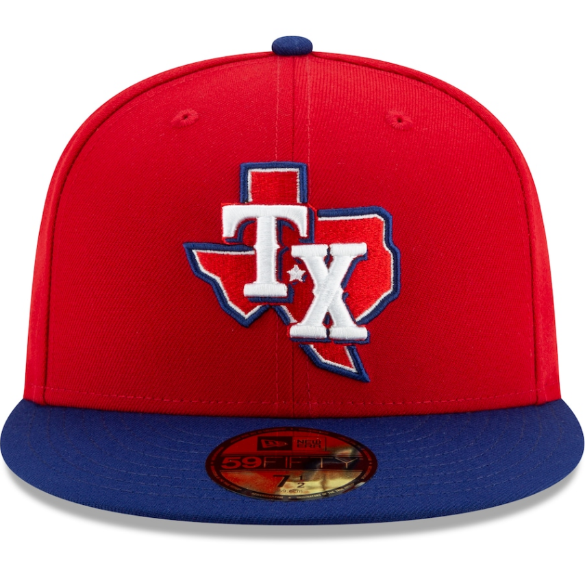 Texas Rangers New Era Red/Royal Alternate 3 Authentic Collection On Field 59FIFTY Fitted Hat for Men product image 2,