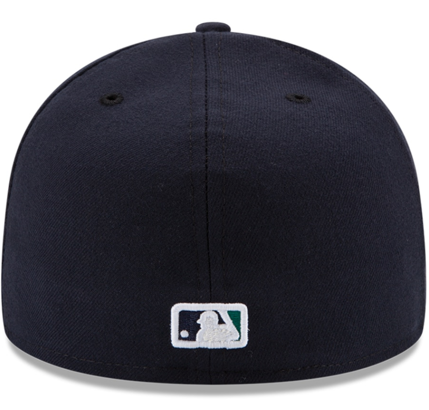 Seattle Mariners New Era Navy Authentic Collection On Field 59FIFTY Fitted Hat for Men product image 4, provided for visual