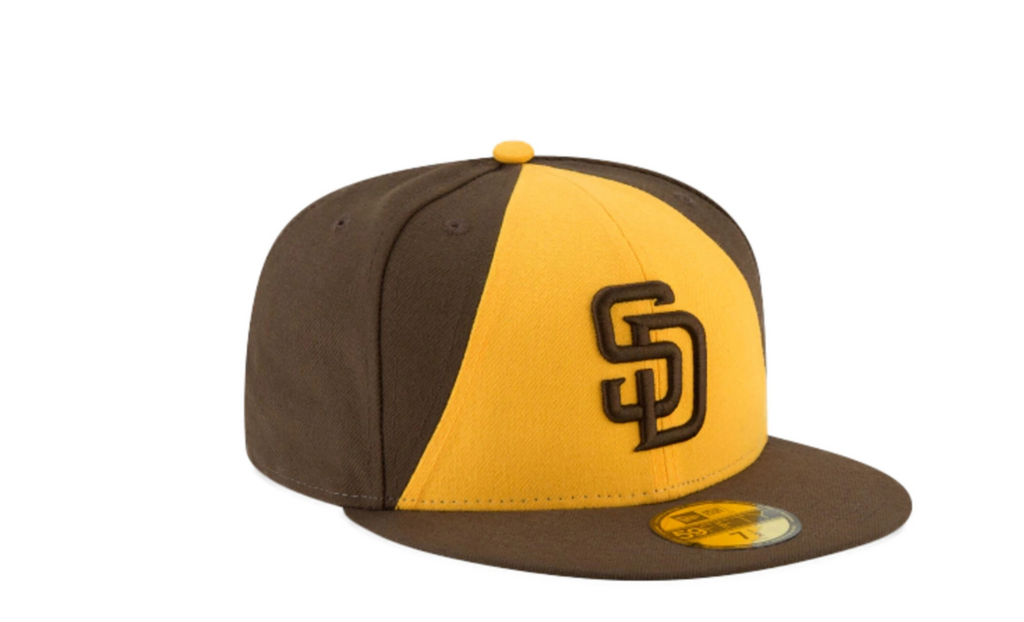 San Diego Padres New Era Brown Alternate 2 Authentic Collection On-Field 59FIFTY Fitted Hat for Men product image 3,