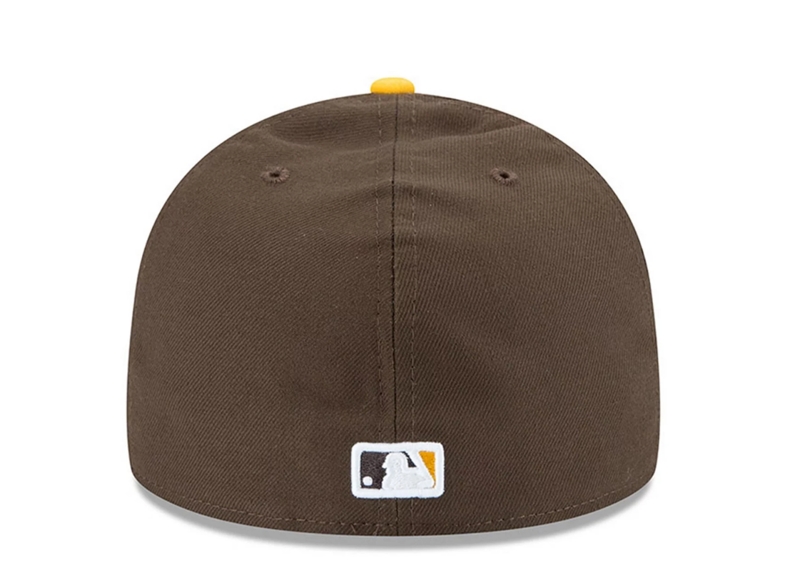 San Diego Padres New Era Brown Alternate 2 Authentic Collection On-Field 59FIFTY Fitted Hat for Men product image 4,