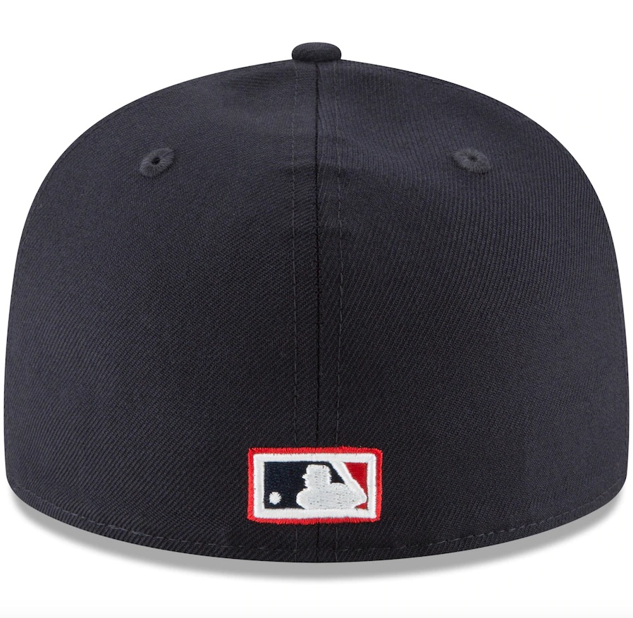 Minnesota Twins New Era Navy Cooperstown Collection Wool 59FIFTY Fitted Hat for Men product image 4, provided for visual
