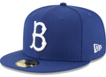 Brooklyn Dodgers New Era Royal Cooperstown Collection Wool 59FIFTY Fitted Hat for Men product image 1, provided for visual