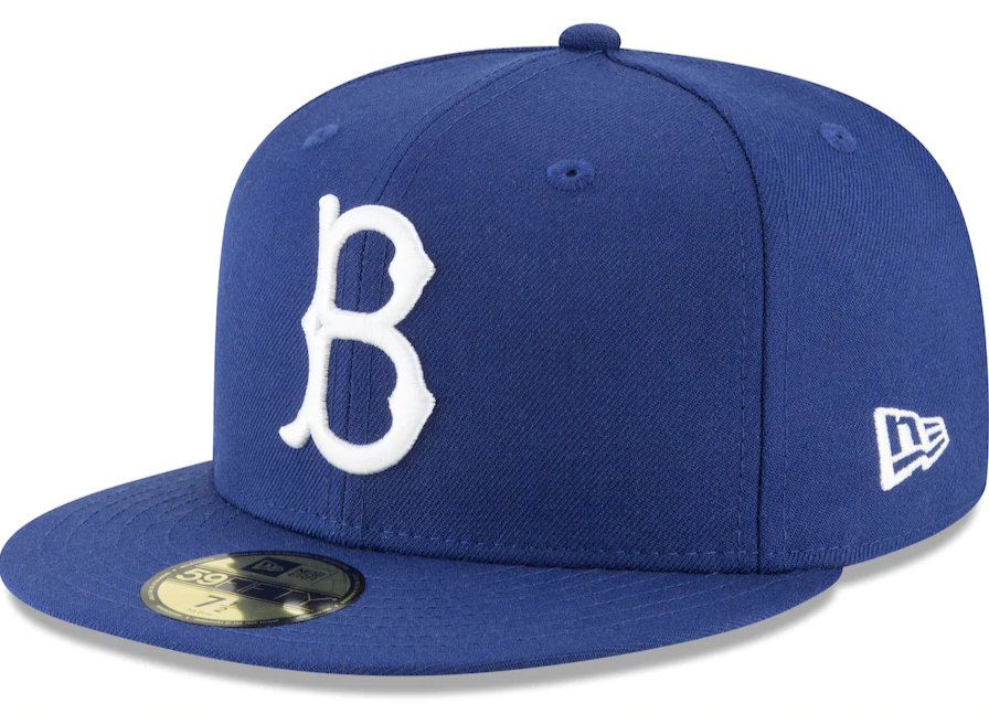 Brooklyn Dodgers New Era Royal Cooperstown Collection Wool 59FIFTY Fitted Hat for Men product image 1, provided for visual