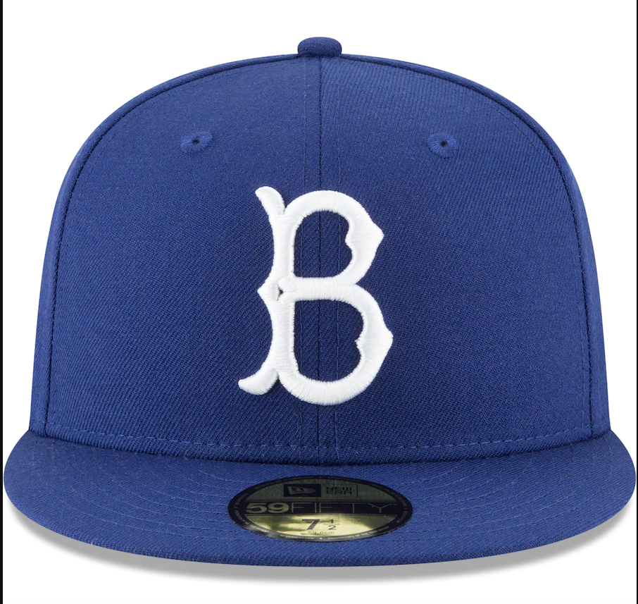 Brooklyn Dodgers New Era Royal Cooperstown Collection Wool 59FIFTY Fitted Hat for Men product image 2, provided for visual