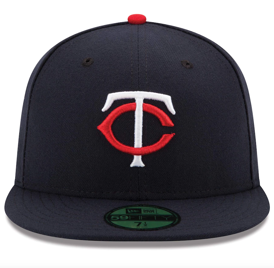 Minnesota Twins New Era Navy Home Authentic Collection On-Field 59FIFTY Fitted Hat for Men product image 2, provided for