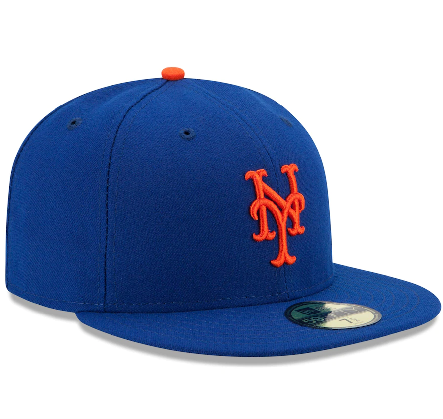 New York Mets New Era Royal Authentic Collection On Field 59FIFTY Fitted Hat for Men product image 3, provided for visual