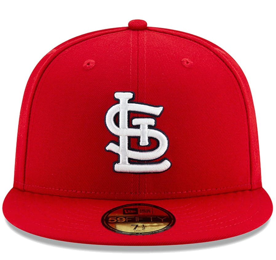 St. Louis Cardinals New Era Red Authentic Collection On-Field 59FIFTY Fitted Hat for Men product image 2, provided for