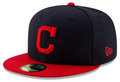 Cleveland Guardians New Era Navy/Red Home Authentic Collection On-Field 59FIFTY Fitted Hat for Men product image 1, provided
