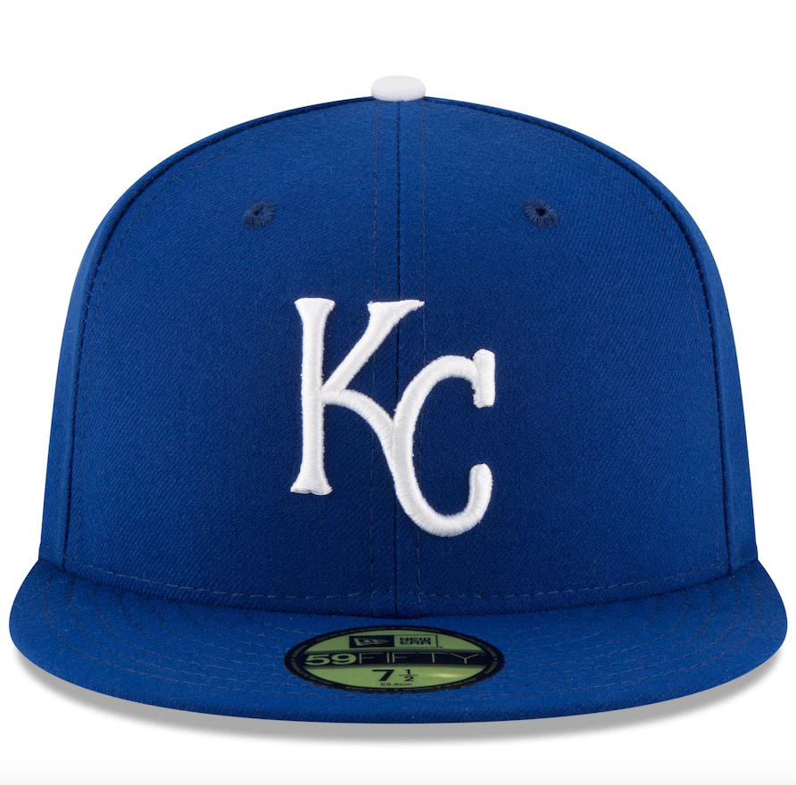Kansas City Royals New Era Royal Game Authentic Collection On-Field 59FIFTY Fitted Hat for Men product image 2, provided for