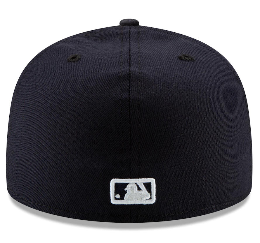 Detroit Tigers New Era Navy Home Authentic Collection On-Field Logo 59FIFTY Fitted Hat for Men product image 4, provided for