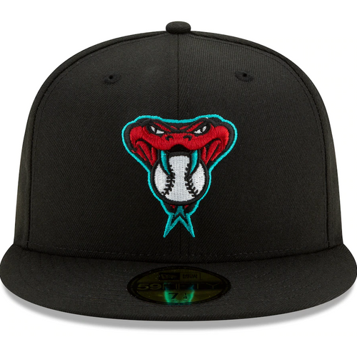 Arizona Diamondbacks New Era Black Alternate Authentic Collection On-Field 59FIFTY Fitted Hat for Men product image 2,