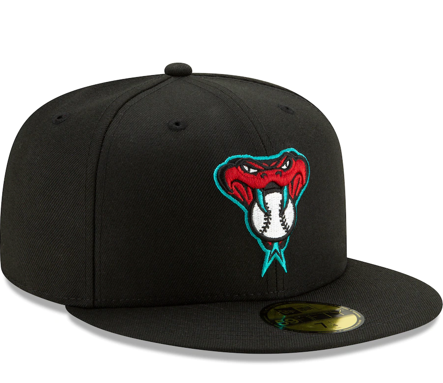 Arizona Diamondbacks New Era Black Alternate Authentic Collection On-Field 59FIFTY Fitted Hat for Men product image 3,