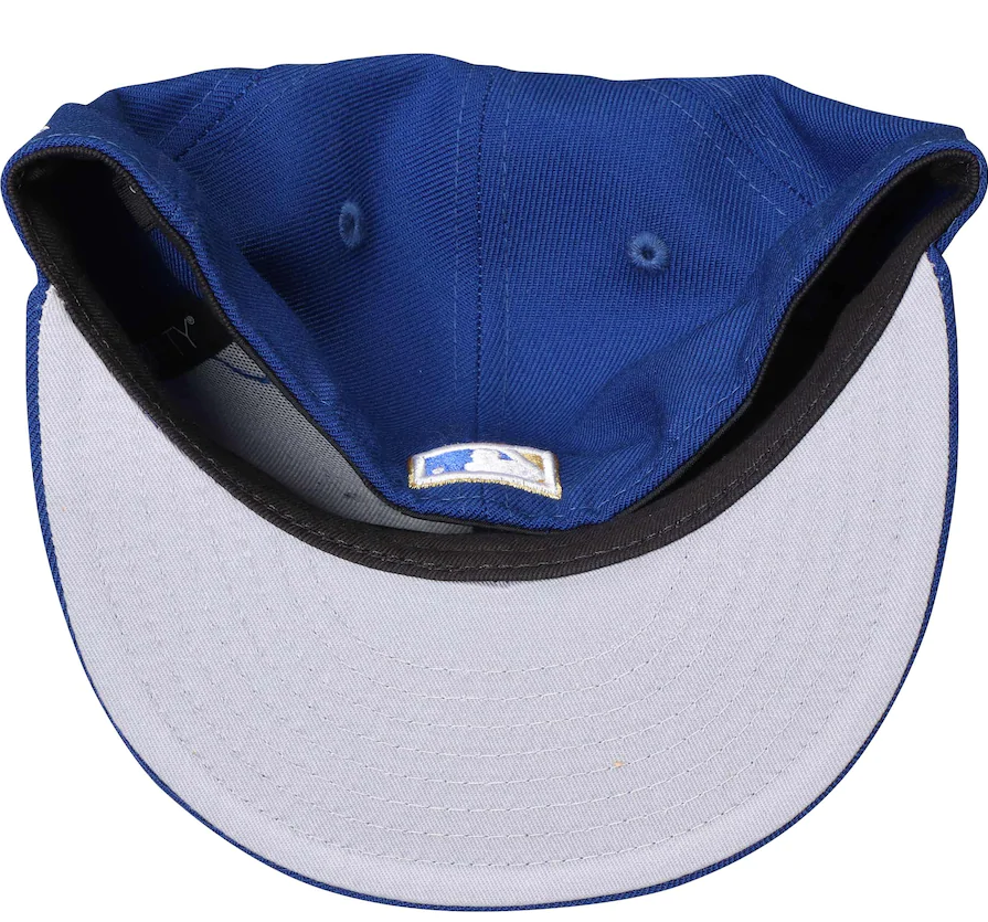 Kansas City Royals New Era Royal Cooperstown Collection Wool 59FIFTY Fitted Hat for Men product image 5, provided for visual