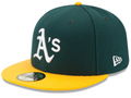 Athletics New Era Green/Yellow Home Authentic Collection On-Field 59FIFTY Fitted Hat for Men product image 1, provided for