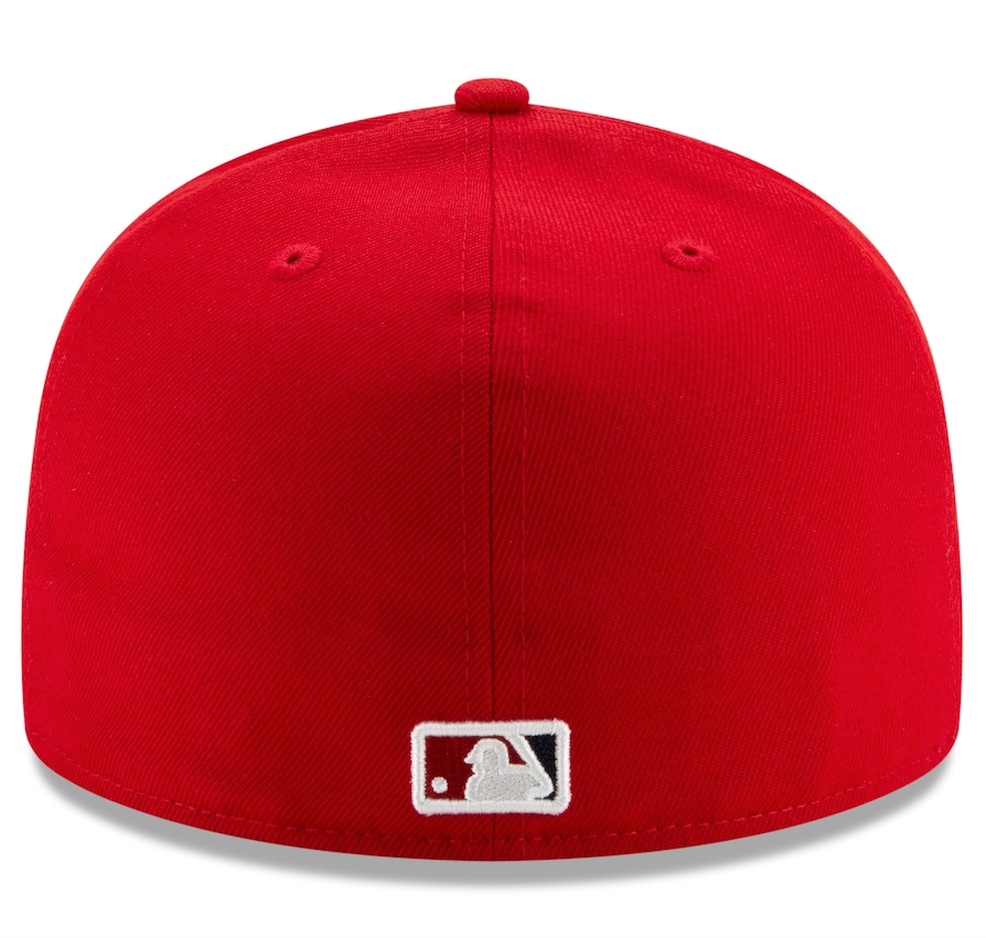 Washington Nationals New Era White Alternate 4 Authentic Collection On-Field 59FIFTY Fitted Hat for Men product image 4,
