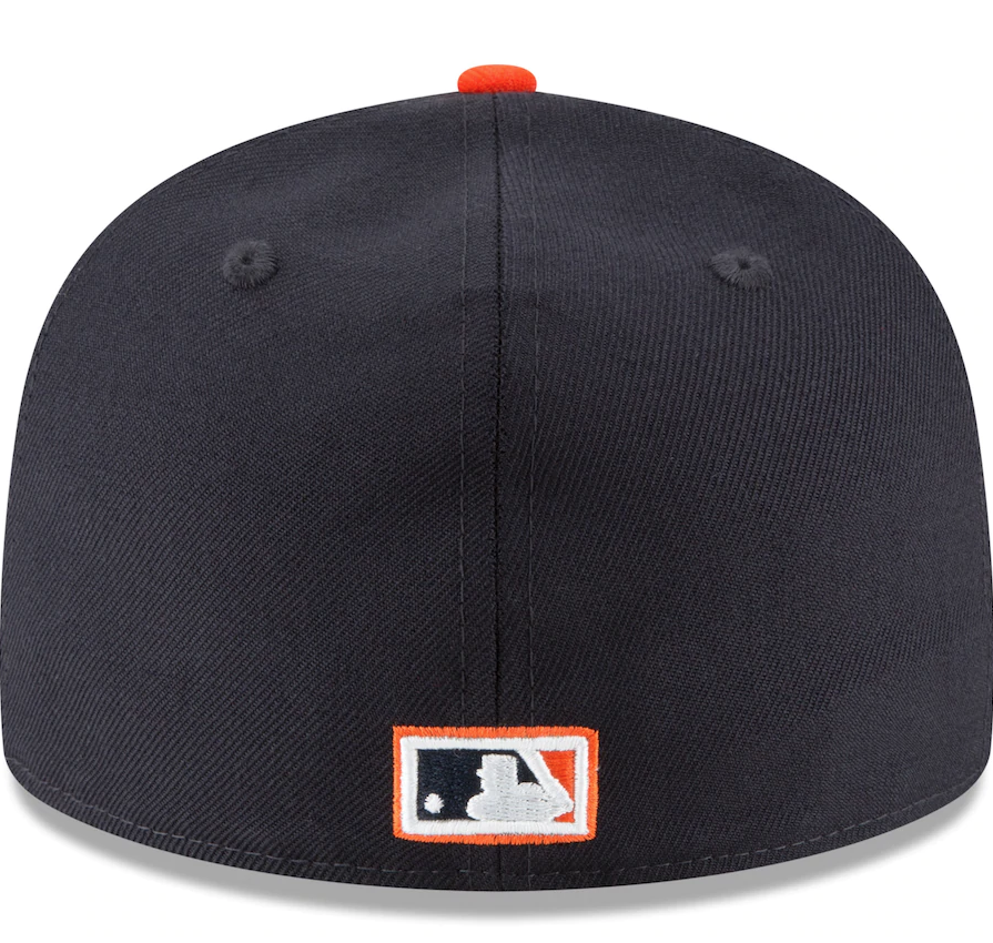 Detroit Tigers New Era Navy Cooperstown Collection Wool 59FIFTY Fitted Hat for Men product image 4, provided for visual
