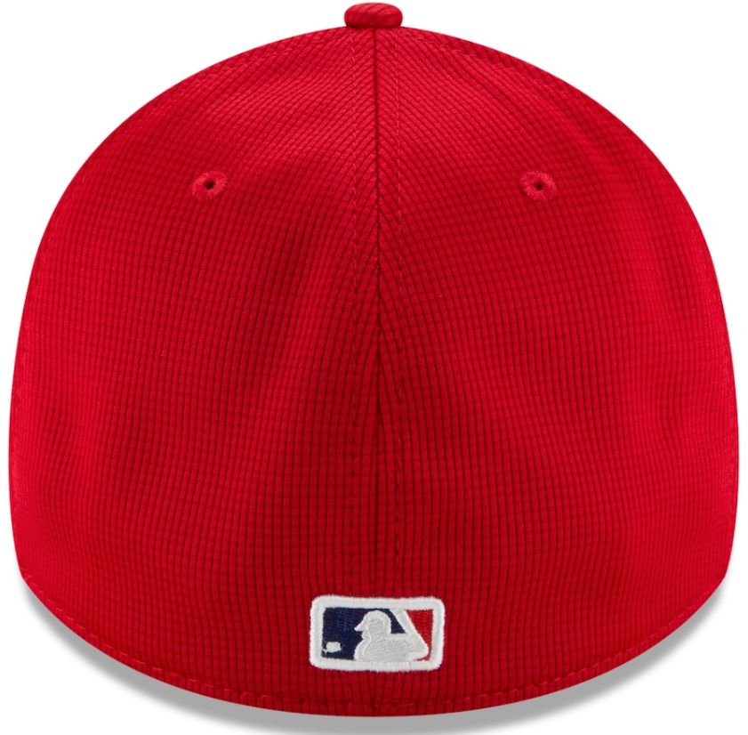 Philadelphia Phillies New Era Red 2021 Clubhouse 39THIRTY Flex Hat for Men product image 4, provided for visual reference