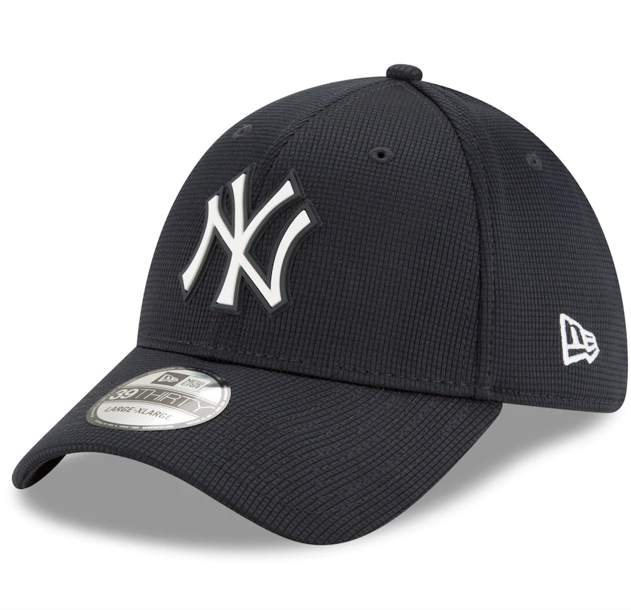 New York Yankees New Era Navy 2021 Clubhouse 39THIRTY Flex Hat for Men product image 1, provided for visual reference and