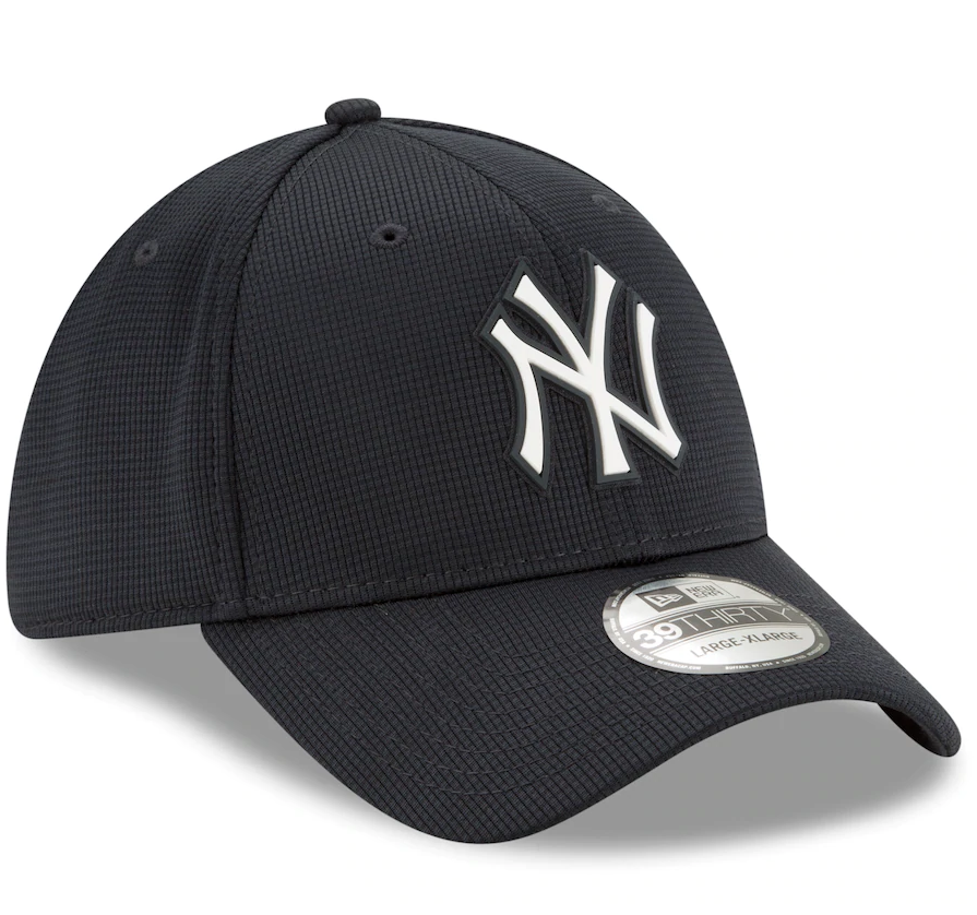 New York Yankees New Era Navy 2021 Clubhouse 39THIRTY Flex Hat for Men product image 3, provided for visual reference and