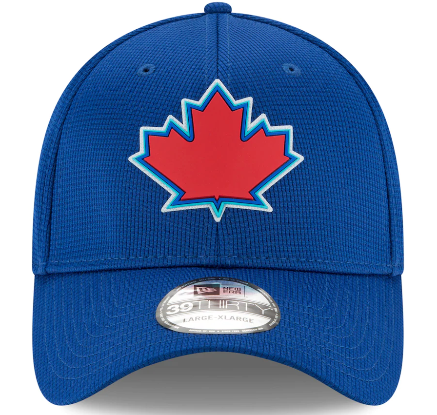 Toronto Blue Jays New Era Royal 2021 Clubhouse 39THIRTY Flex Hat for Men product image 2, provided for visual reference and