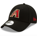 Arizona Diamondbacks New Era Black Game The League 9FORTY Adjustable Hat for Men product image 1, provided for visual
