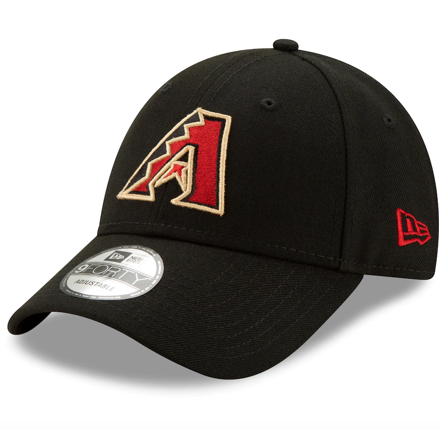 Arizona Diamondbacks New Era Black Game The League 9FORTY Adjustable Hat for Men product image 1, provided for visual