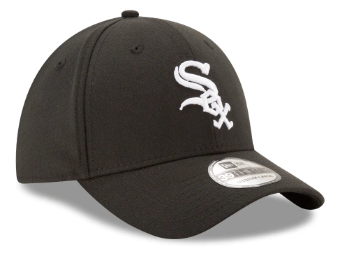 Junior Chicago White Sox New Era Black Team Classic 39THIRTY Flex Hat product image 3, provided for visual reference and