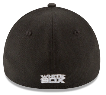Junior Chicago White Sox New Era Black Team Classic 39THIRTY Flex Hat product image 6, provided for visual reference and