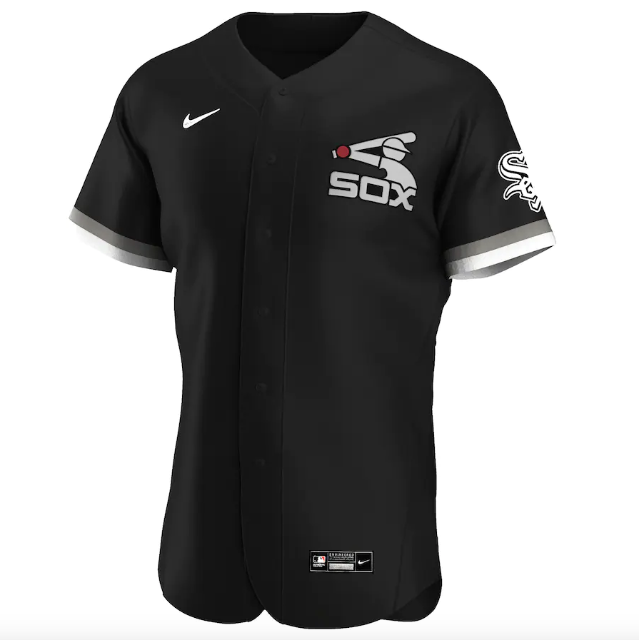Chicago White Sox Nike Black Alternate Spring Training Authentic Team Jersey for Men product image 2, provided for visual