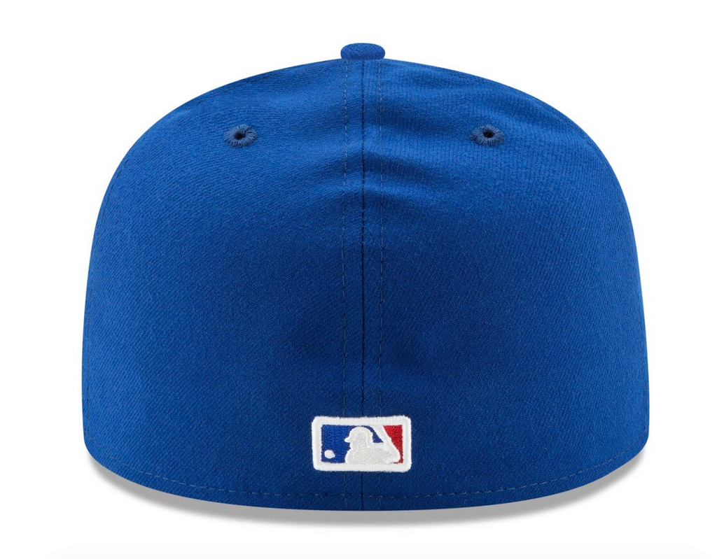 Atlanta Braves Cooperstown Collection White/Royal 59Fifty Fitted Hat for Men product image 6, provided for visual reference
