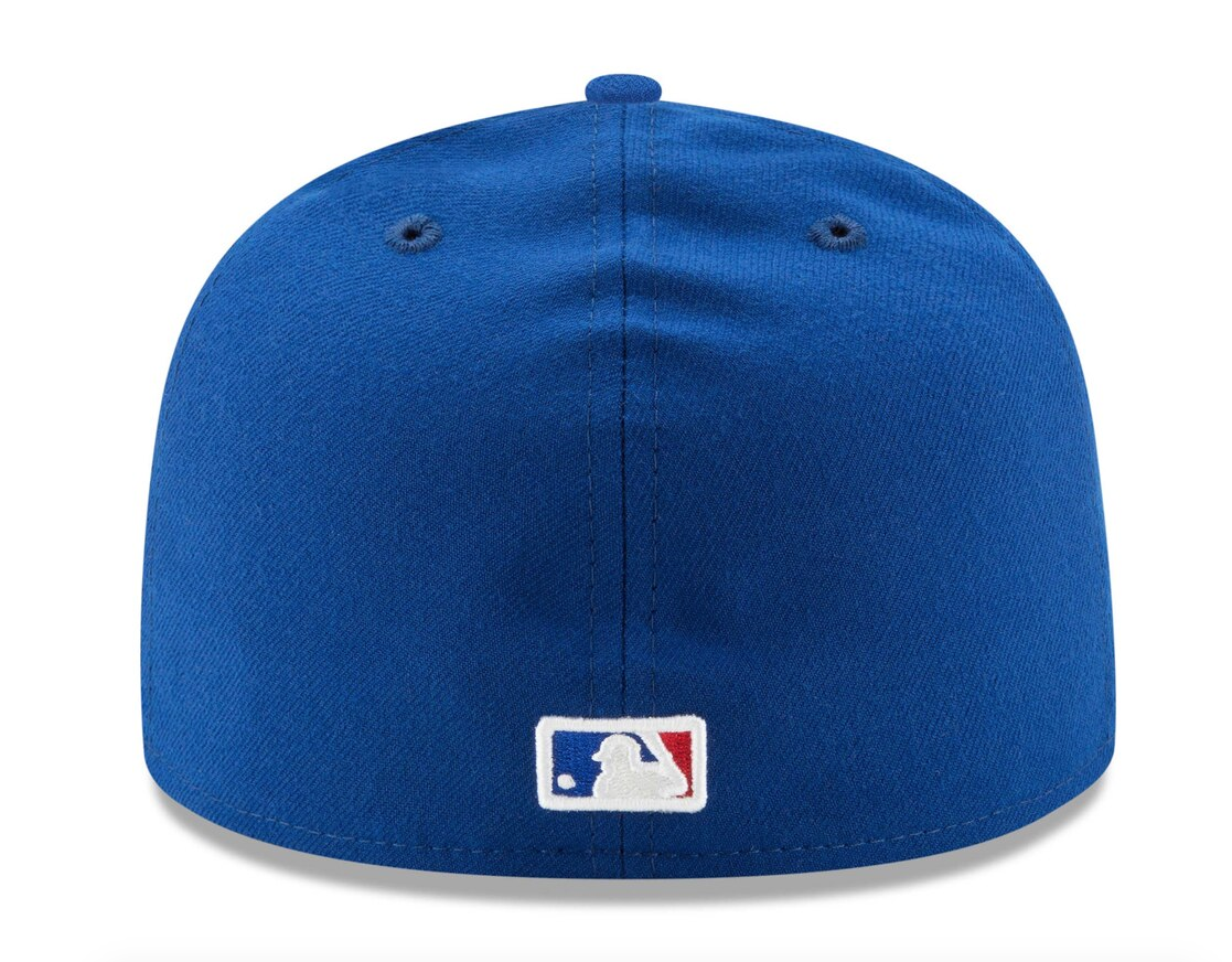 Atlanta Braves Cooperstown Collection White/Royal 59Fifty Fitted Hat for Men product image 6, provided for visual reference
