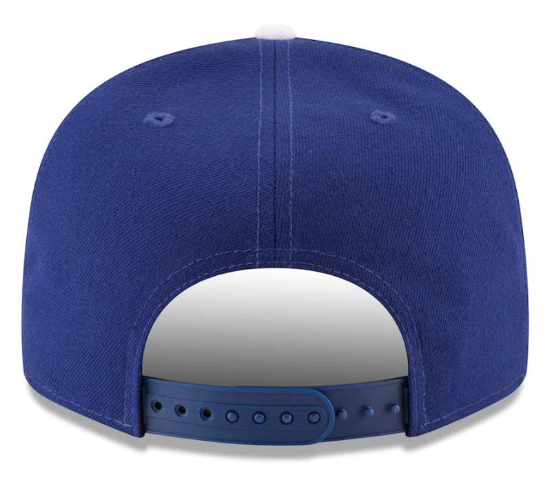 Los Angeles Dodgers New Royal Blue Basic 9FIFTY Snapback Hat for Men product image 4, provided for visual reference and