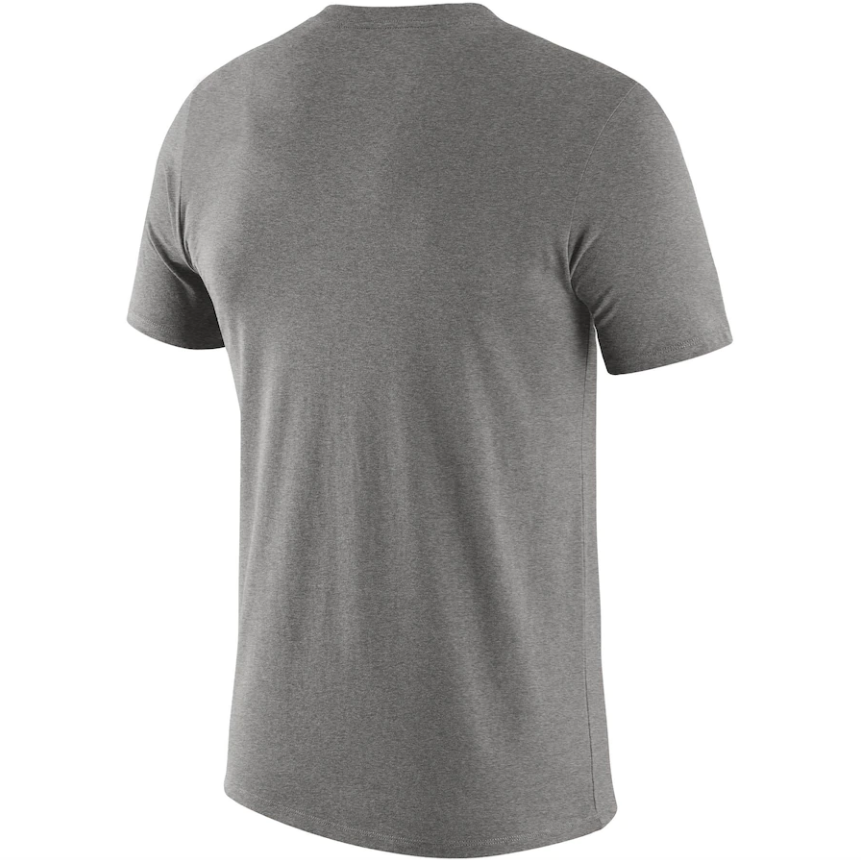 Gonzaga Bulldogs Nike Retro Basketball T-Shirt – Heathered Gray product image 3, provided for visual reference and product