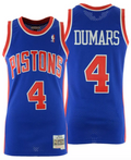 Joe Dumars Detroit Pistons Mitchell & Ness Blue 1988-89 Hardwood Classics Swingman Jersey for Men product image 1, provided
