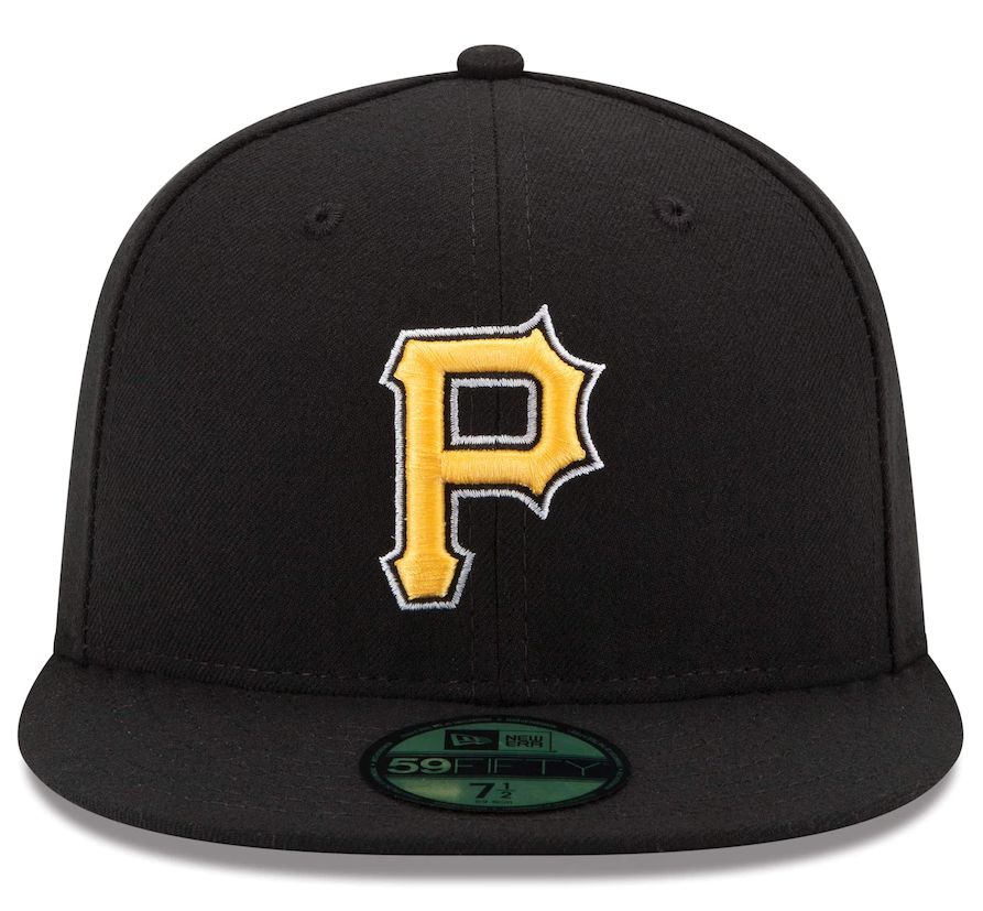 Pittsburgh Pirates New Era Black Game Alternate Authentic Collection On-Field 59FIFTY Fitted Hat for Men product image 2,