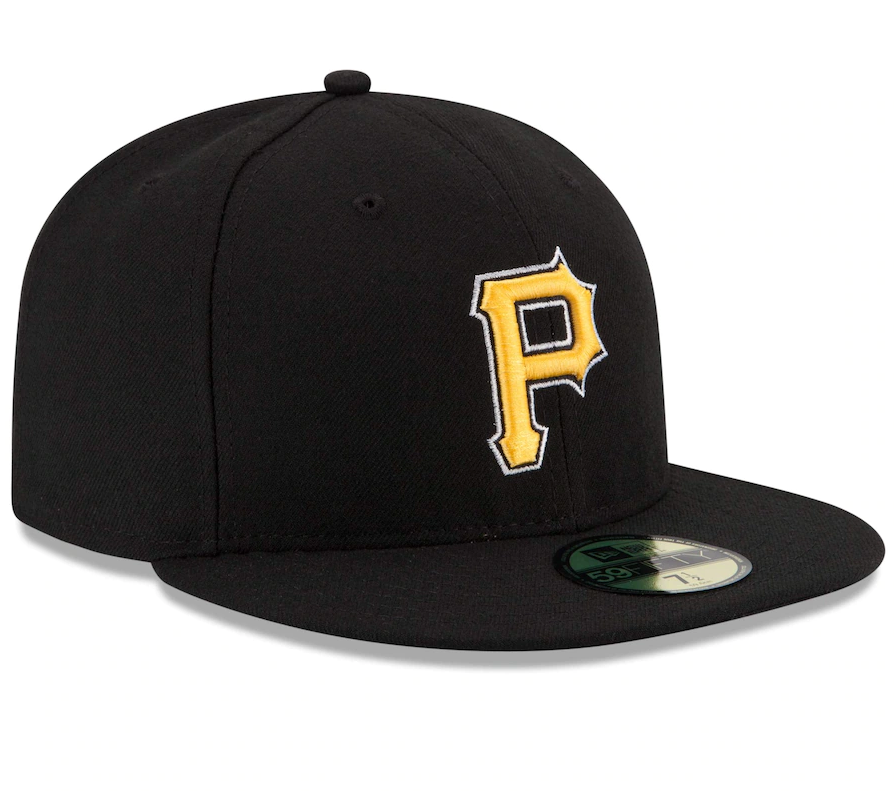 Pittsburgh Pirates New Era Black Game Alternate Authentic Collection On-Field 59FIFTY Fitted Hat for Men product image 3,