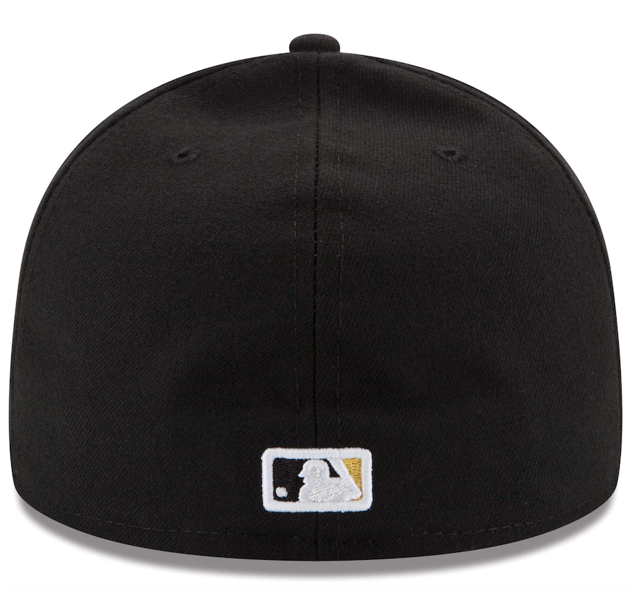 Pittsburgh Pirates New Era Black Game Alternate Authentic Collection On-Field 59FIFTY Fitted Hat for Men product image 4,